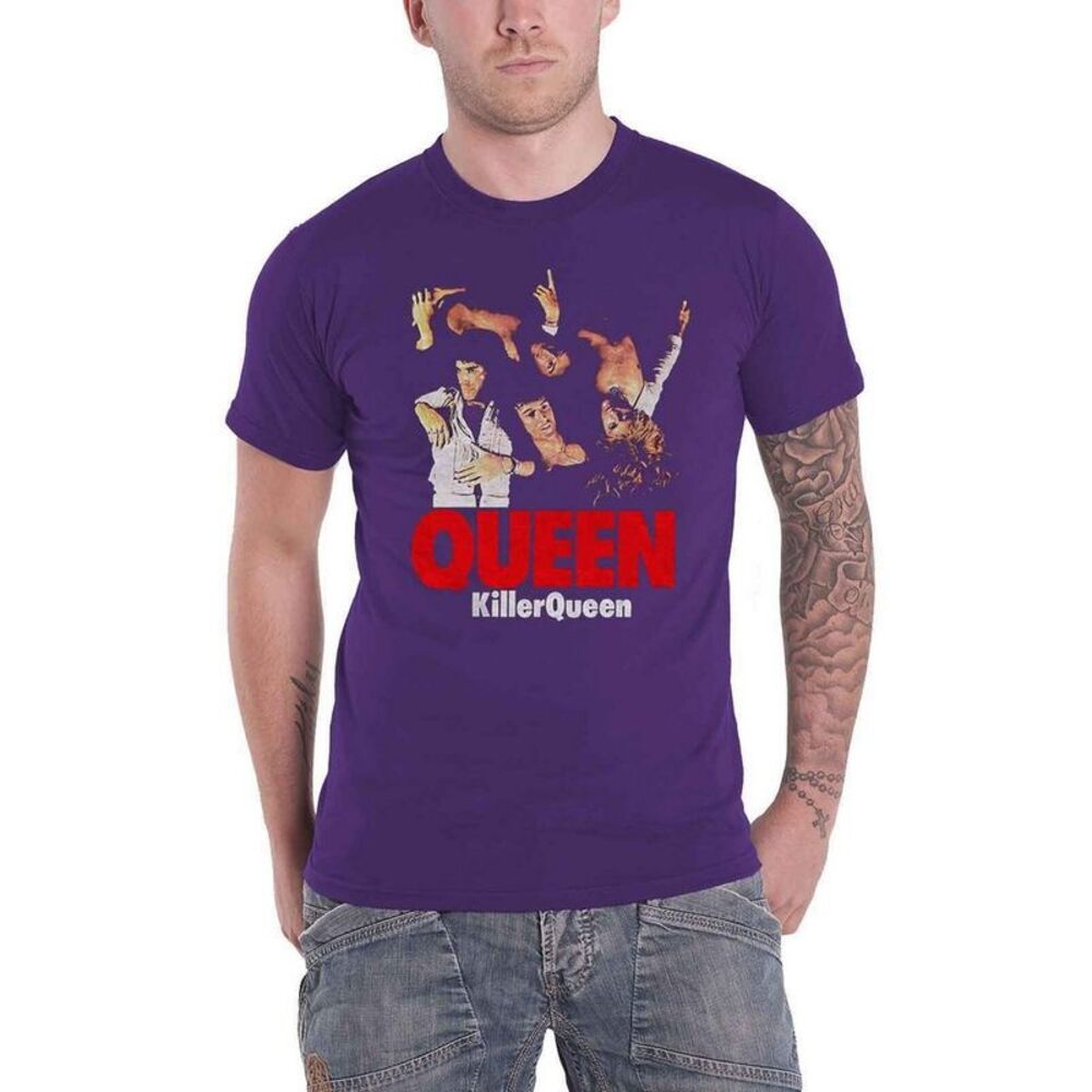 Queen Unisex Adult Killer Queen T-Shirt / Purple